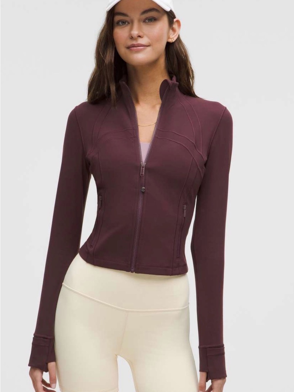 lululemon athletica Women's Plum Full-Zip Jacket